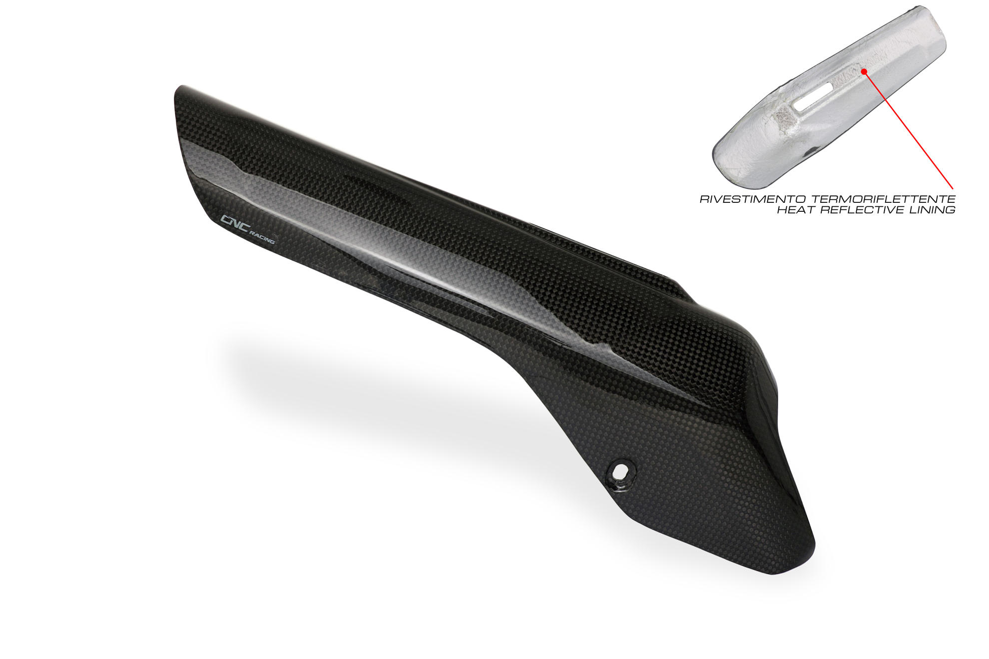 CNC Racing Carbon Fiber Akrapovic Full System Muffler (Silencer) Exhaust Heat Guard for Ducati Multistrada V4 / S / Sport / Pikes Peak CNC Racing Carbon Fiber Akrapovic Full System Muffler (Silencer) Exhaust Heat Guard for Ducati Multistrada V4 / S / Sport / Pikes Peak